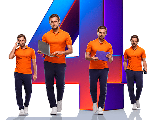 Великолепная четверка Ростелеком в посёлок Гайны (Пермский край)